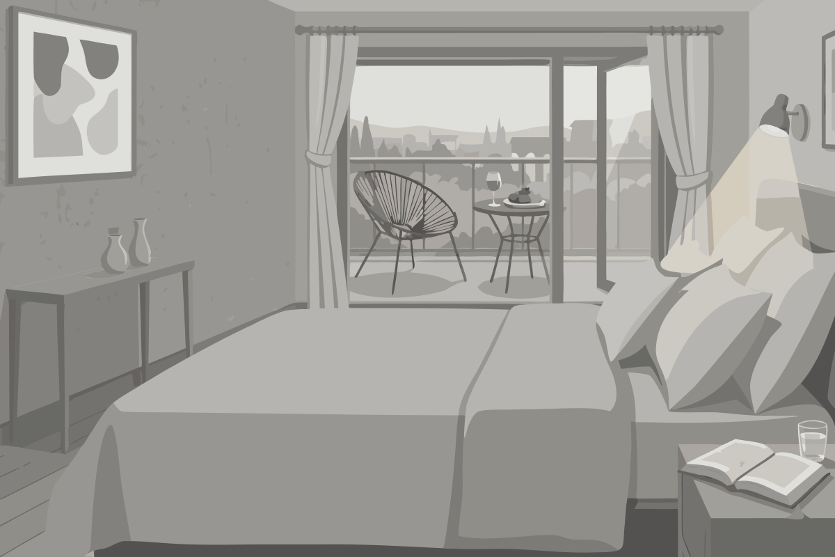 Chambre Double Supérieure avec Canapé